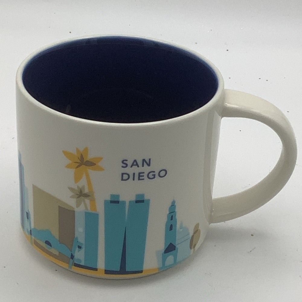 Starbucks 2013 San Diego You Are Here Series Mug